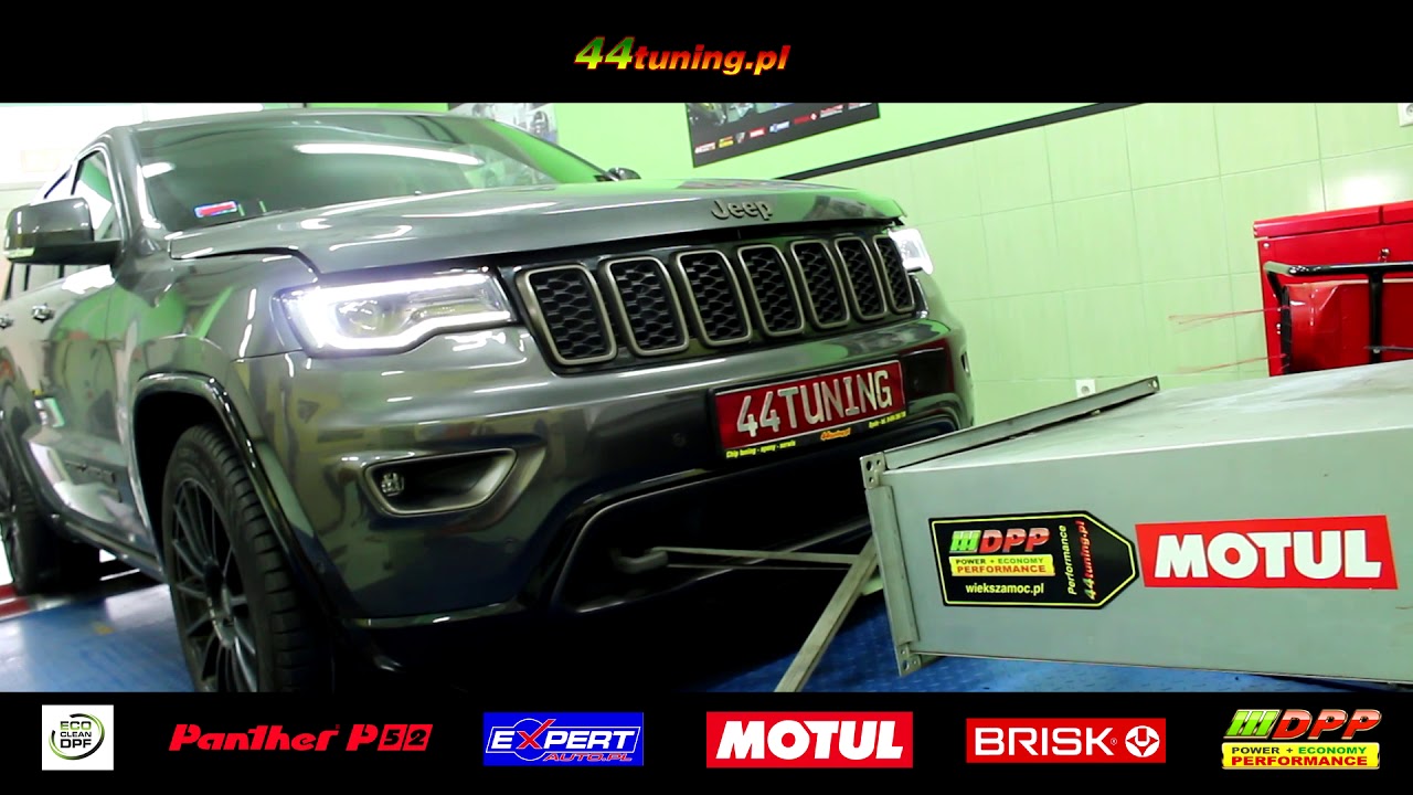 44tuning.pl Nie tylko chip tuning silniki wolnossące Jeep Grand Cherokee 5.7 Hemi  Stage 1 + 55 KM