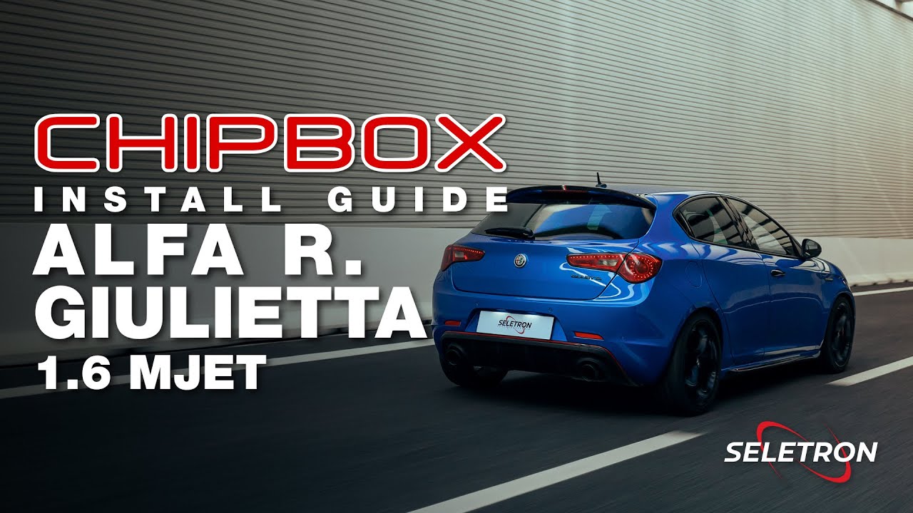 Alfa Romeo Giulietta 1.6 MJET - CHIPBOX® Chip Tuning Install guide - Seletron Performance