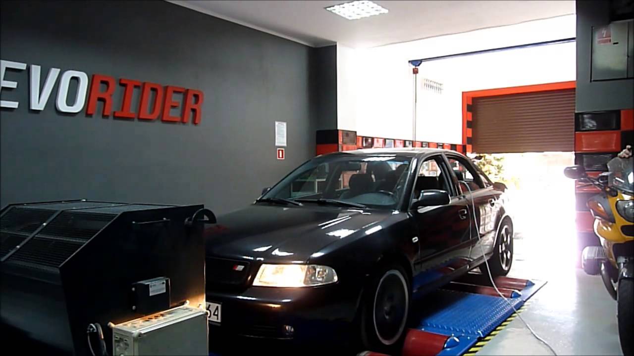 Audi A4 2.8 V6 Chip tuning by Evorider / MGmotorsport exhaust
