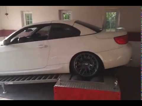 BMW 335i 306HP after chip tuning mod 354HP dyno HPE Motorsports