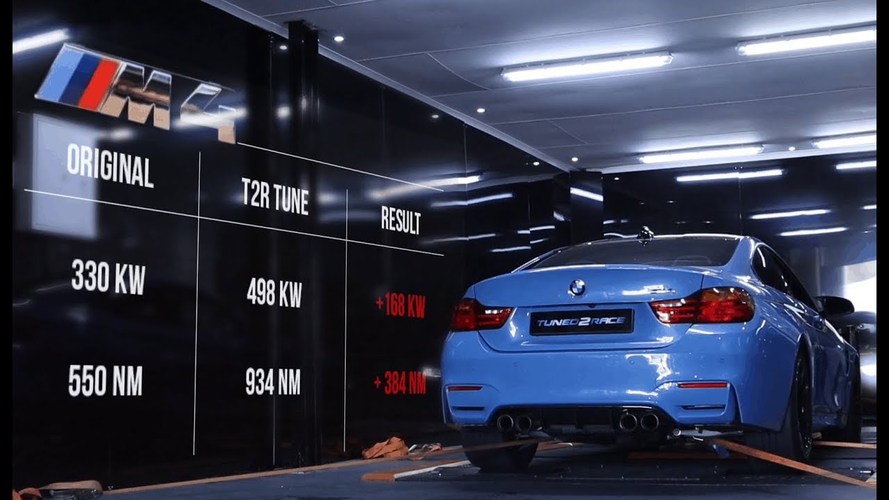 BMW M4 Chip Tuning with KessV2 Stage2+ 499kw and 934Nm