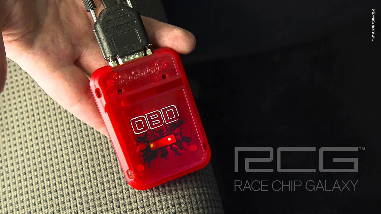 EINBAUANLEITUNG AUF DEUTSCH: RCG Chiptuning ProRacing® OBD RED/BLACK Series Digital Chip Tuning Box