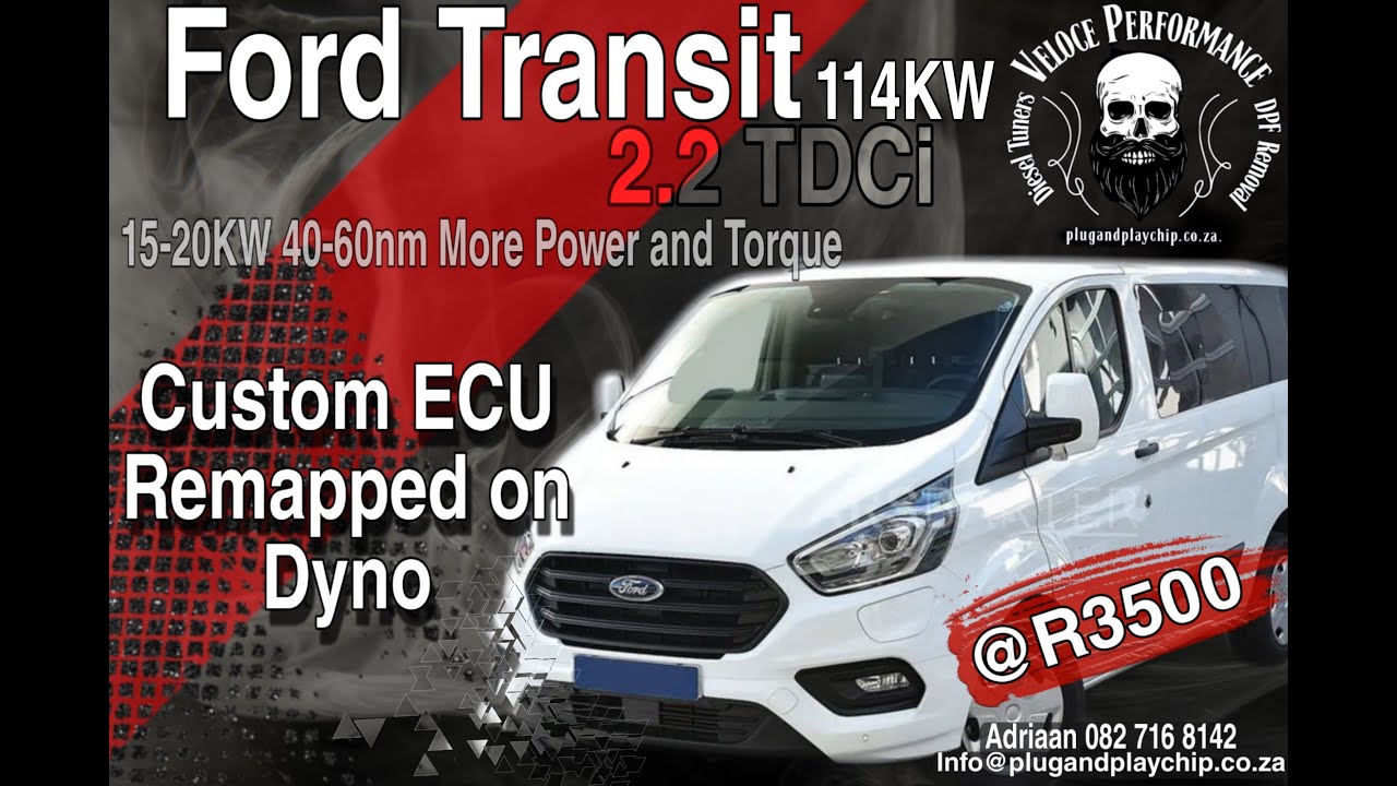 Ford Transit 2.2 TDCi 114kw Performance Chip Tuning - ECU Remapping - Power Upgrade