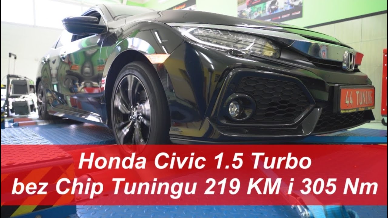 Honda Civic 1.5 Turbo pakiet 219 KM i 305 Nm bez chip tuningu  LSPI/SPI & Friction Solution 44tuning