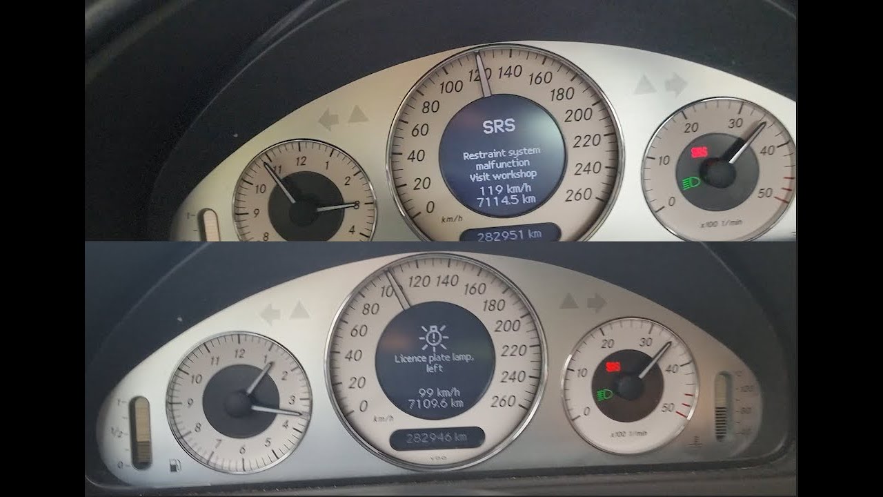 Mercedes CLK 2.2 CDI 110 kw Stock vs Stage 1  0-100 kmh Chip Tuning SPEED