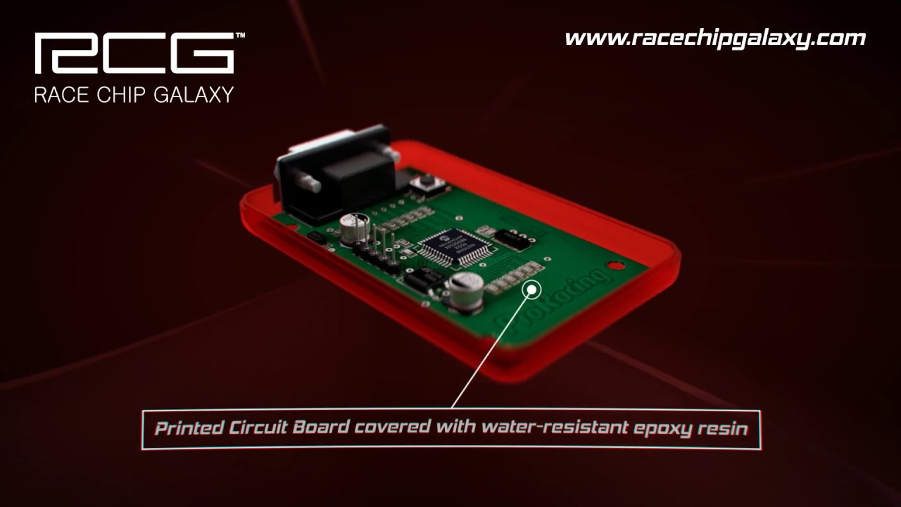 New Generation RCG Chiptuning ProRacing® OBD RED/BLACK Series Digital Chip Tuning Box