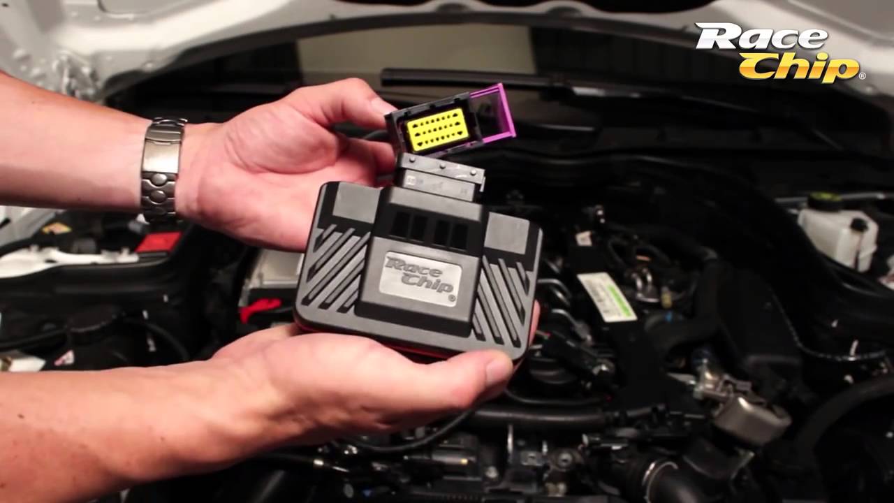 RaceChip Chip Tuning Install Video Mercedes C250 E300 CDI