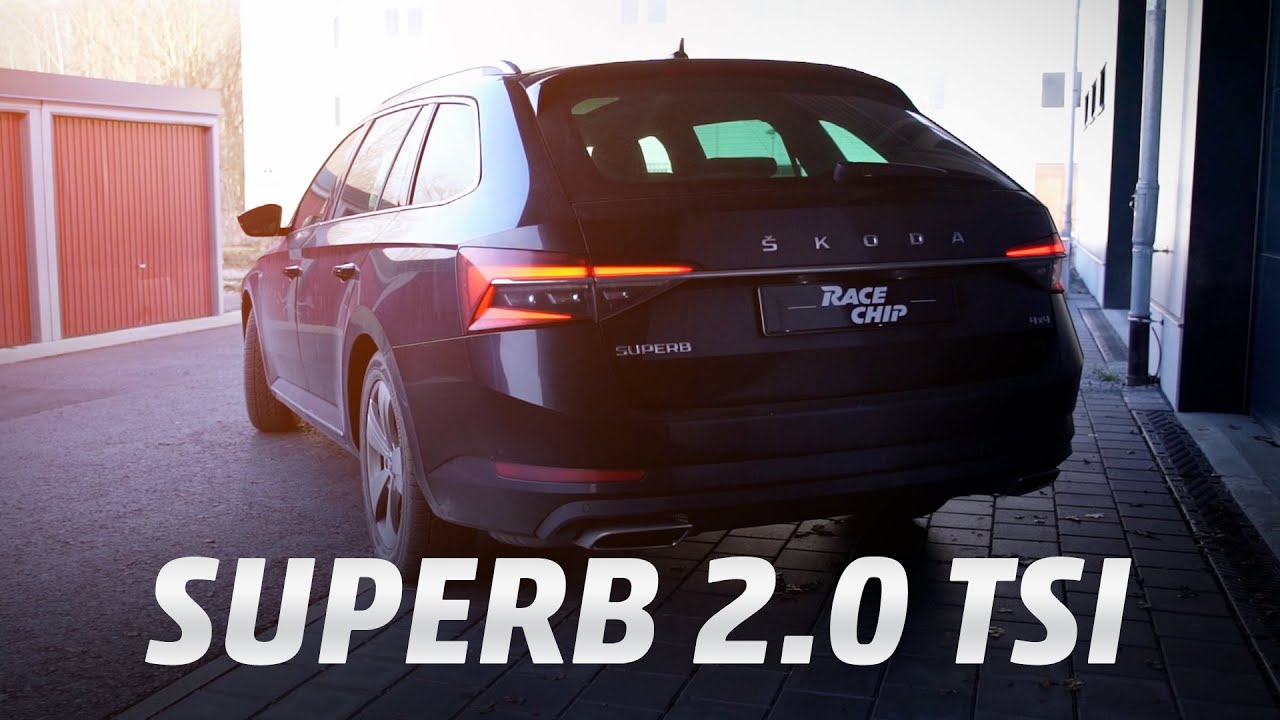 Skoda Superb 2.0 TSI as fast as a Golf GTI? – Chip Tuning by RaceChip