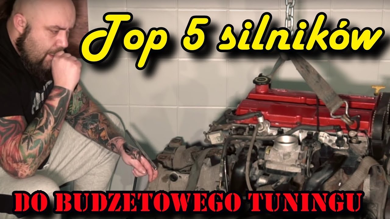 TOP 5 SILNIKÓW do TANIEGO Tuningu !!!