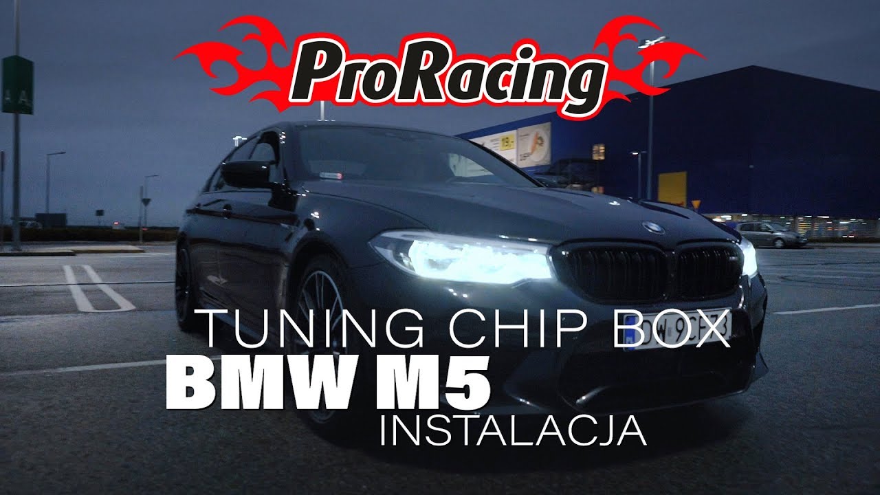 Tuning chip box - UNICAT  ProRacing® instalacja BMW  M5 model 2019- ENG subtitles