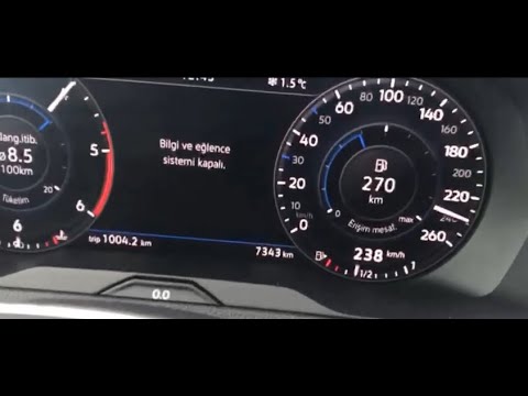 VW Passat B8 1.6 Tdi Top Speed (0-??? km)  Acceleration Chip Tuning