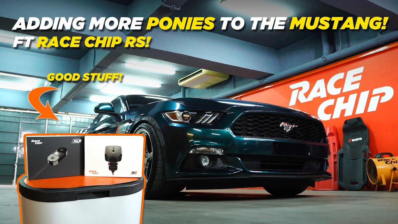 We Installed RACECHIP RS On Our Mustang! | NOEQUAL.CO GARAGE