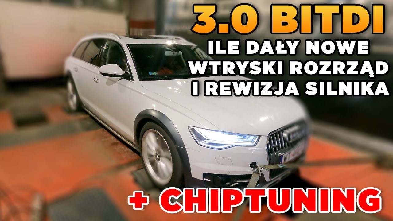 Audi A6 3.0 BiTDI -  ile daje CHIPTUNING na nowych wtryskach | finał nierównej walki