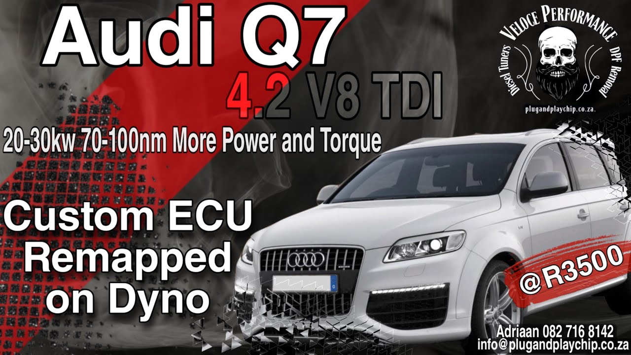 Audi Q7 4.2 V8 TDI Performance Chip Tuning - ECU Remapping - Power Upgrade
