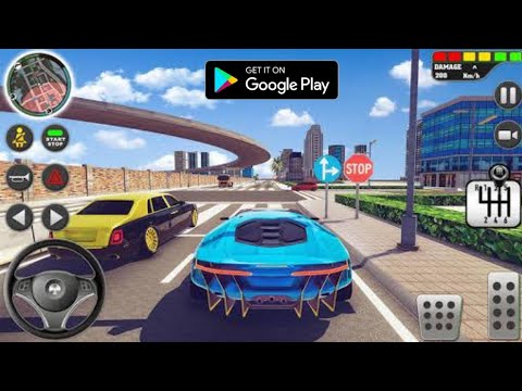 Driving school simulator: Car driving & parking 3D Games (Android gameplay)