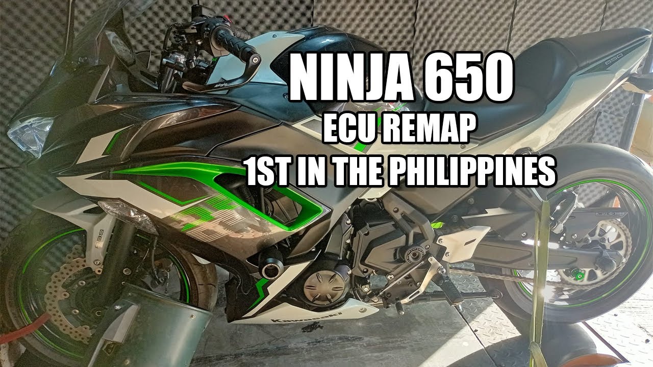 Ninja 650 2022 Stock ECU Remap first in the Philippines