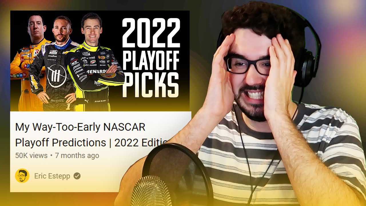Reacting to My Pre-Season NASCAR Playoff Predictions - 2022 Edition
