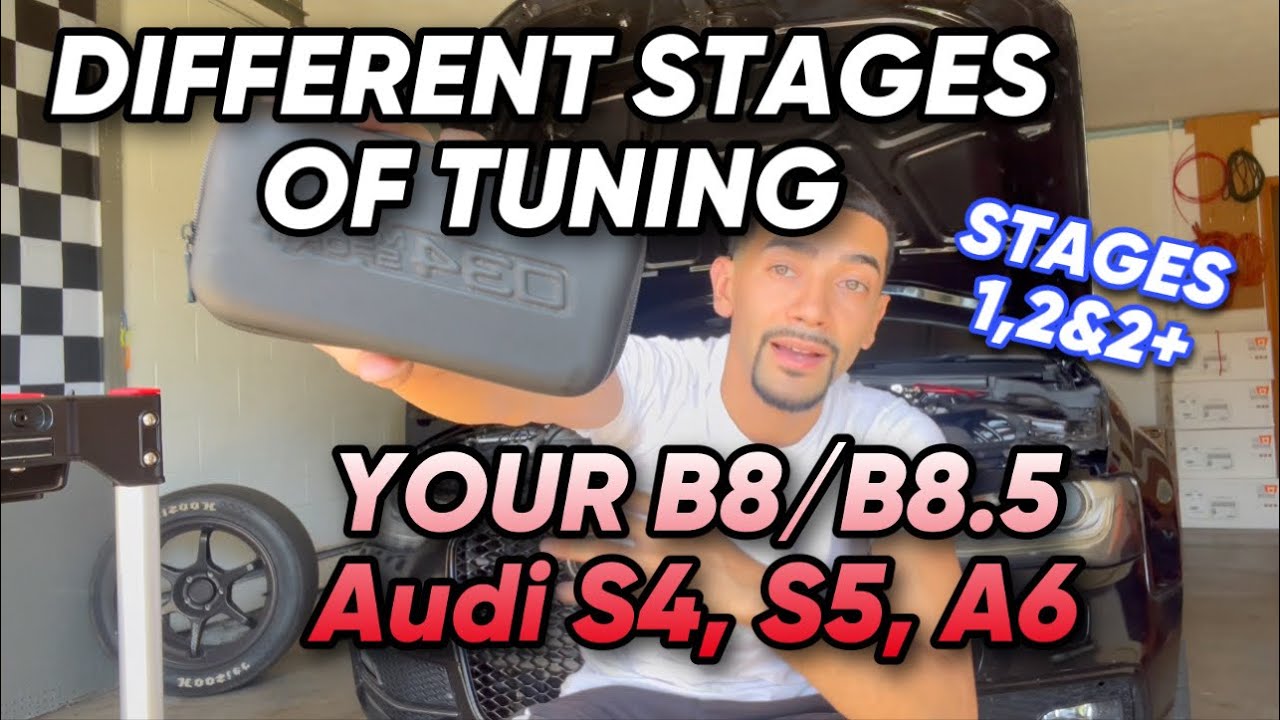 Stages of tuning your B8/B8.5 Audi S4, S5, A6