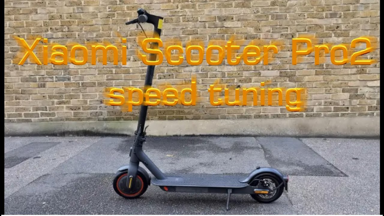 Xiaomi Scooter Pro2 speed tuning